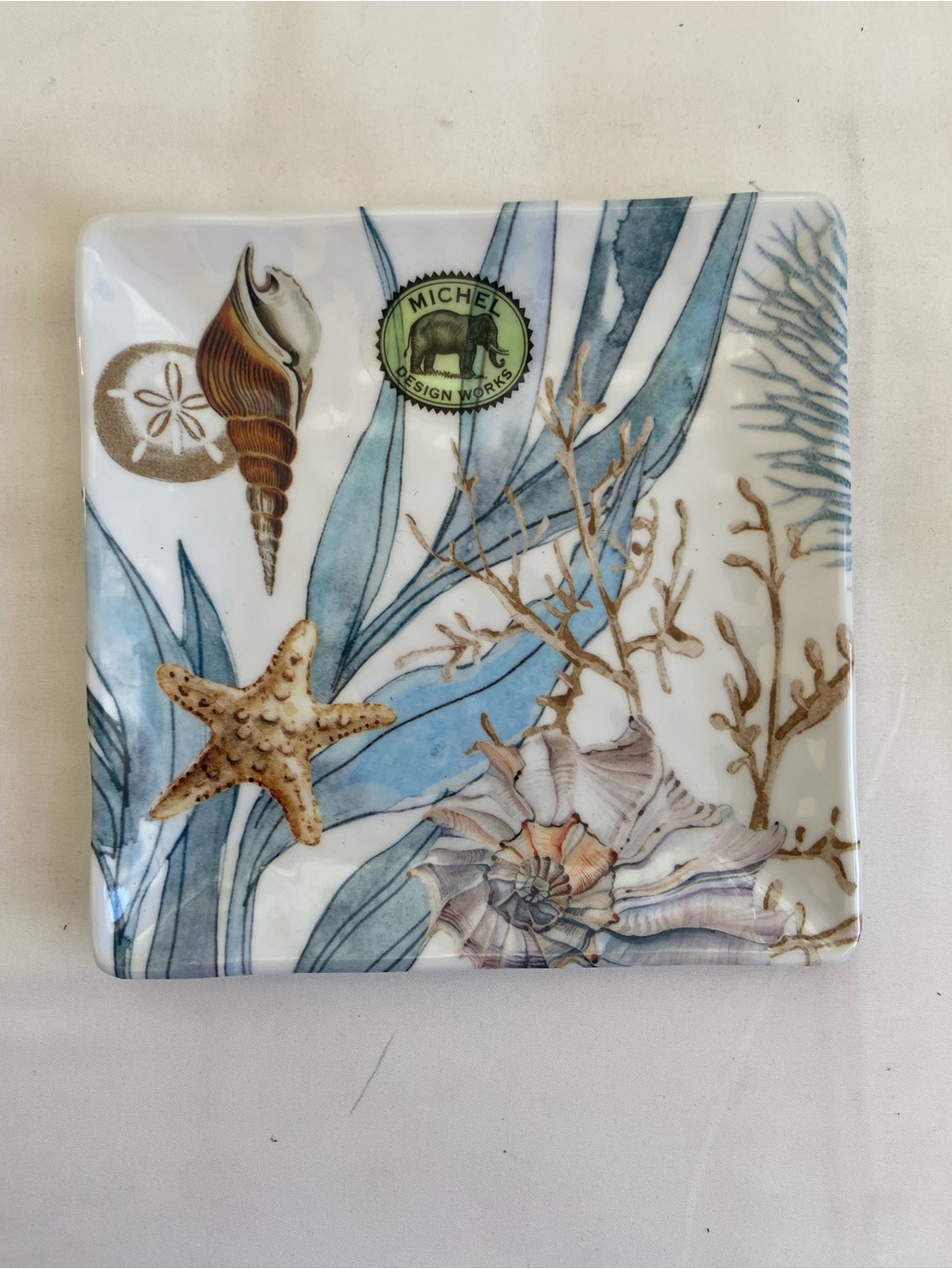 (4) Michel Design Works plates